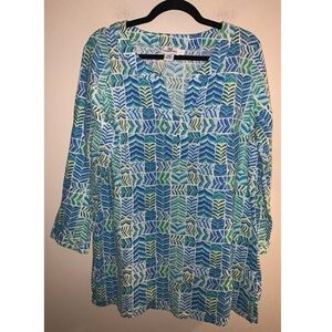 Vineyard Vines Linen Blend Tunic Women’s Large